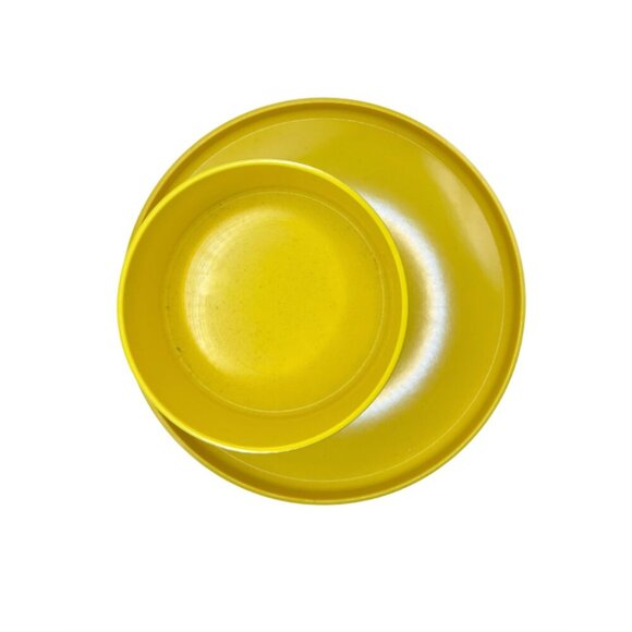 Heller Massimo Vignelli Stackable Dinnerware Set - Bright Yellow - Picture 2 of 3
